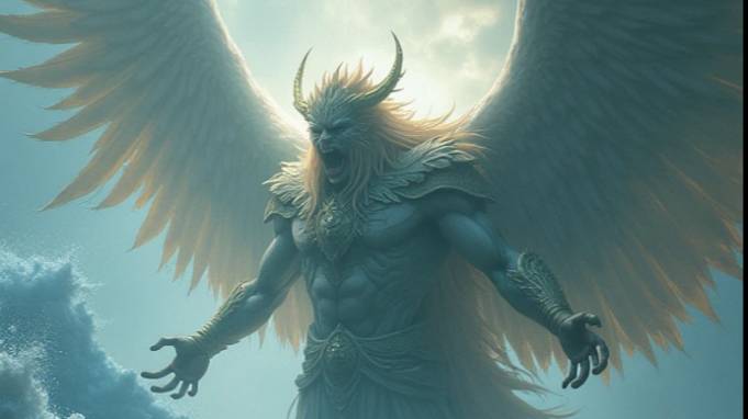 Пламя пустыни - Рок-музыка (Хэви-метал) Короткий клип.(AI SUNO)