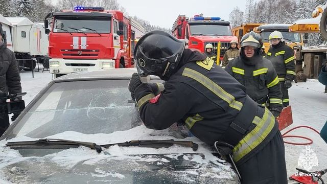 Учения по ликвидации последствий ДТП