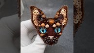 Броши ручной работы