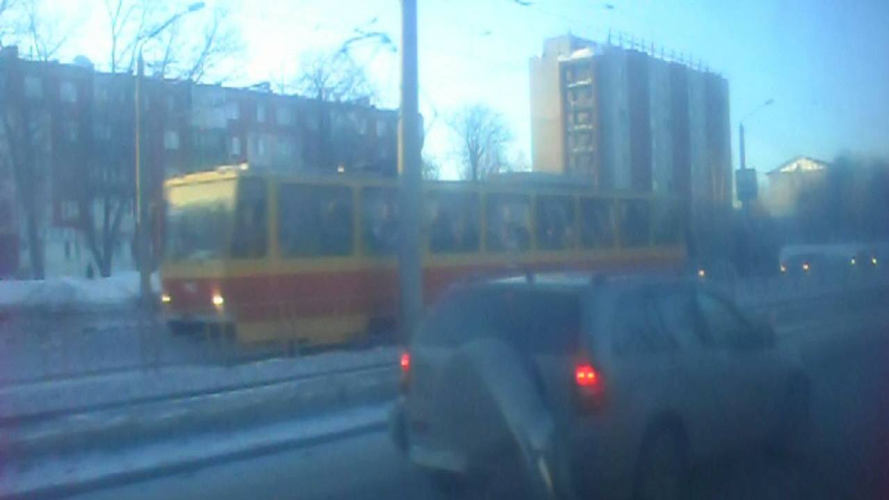 Троллейбус ЗиУ-682 КВР БТРМ-4001. Покатушки по Барнаулу.