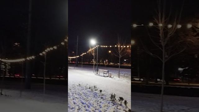 Влог Мой видеодневник вечерняя прогулка 17.12.2024