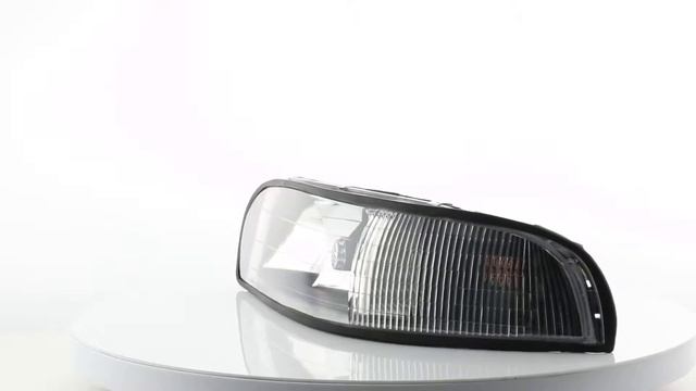 DNA Motoring 97-99 Buick Le Sabre Black Clear Headlights