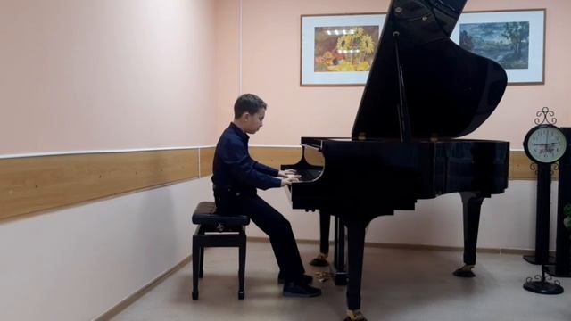 1. Л. Бетховен Сонатина соль мажор
2 Р. Салманов Вальс
