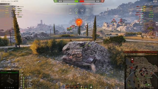Мир танков. WOT. Отличный бой на FV4005  и 14к УРОНА