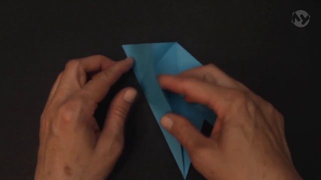 128 - Оригами. Птичка