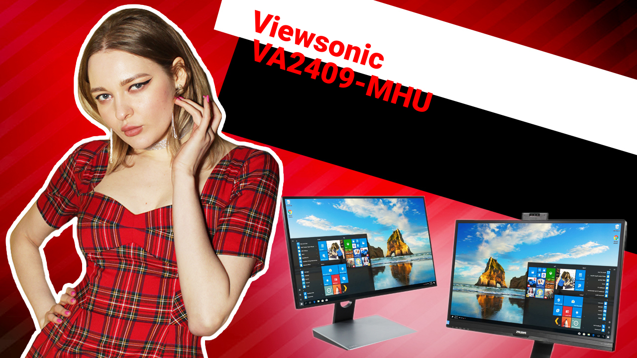 НИКС Компьютерный Супермаркет: видео про ЖК-монитор 23.6" Viewsonic VA2409-MHU