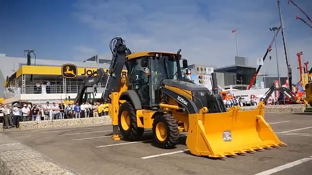 Экскаваторы погрузчики John Deere