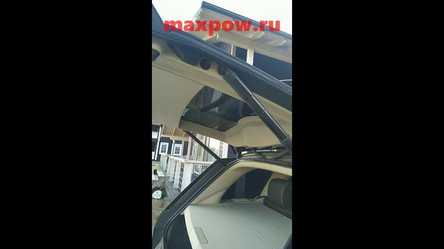 Range Rover Evoque. Замена электропривода багажника.
