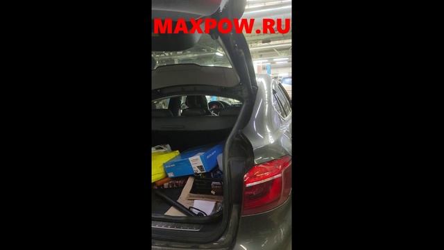 BMW X6 F16 (2014-2019г.в.). Замена электроприводов багажника.