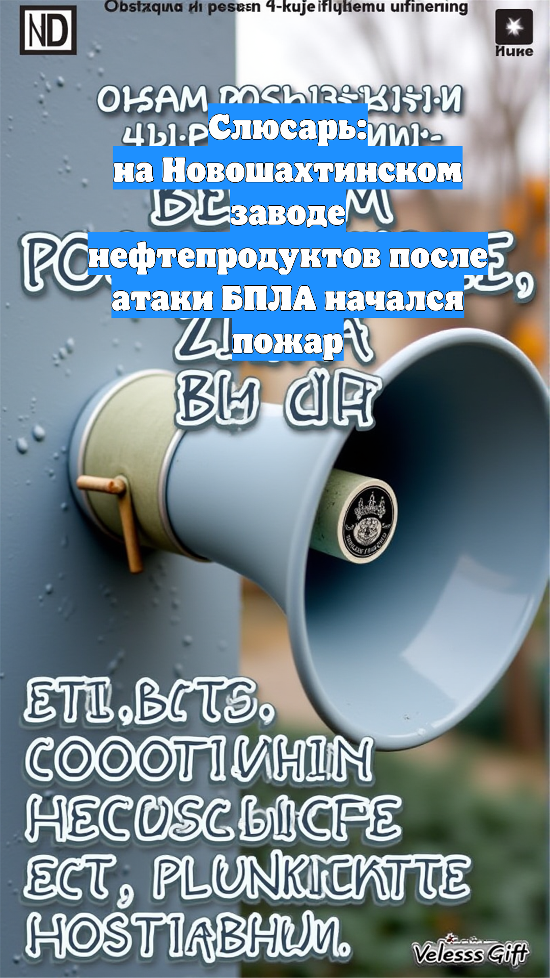 Слюсарь: на Новошахтинском заводе нефтепродуктов после атаки БПЛА начался пожар