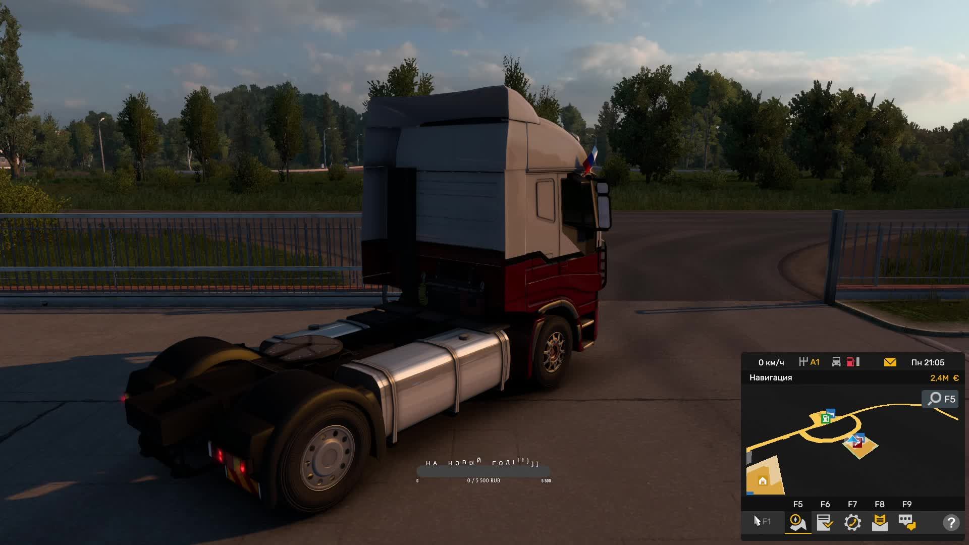 Euro Truck Simulator 2 - покатушки - 2,покупка Вольво и новый Ивеко