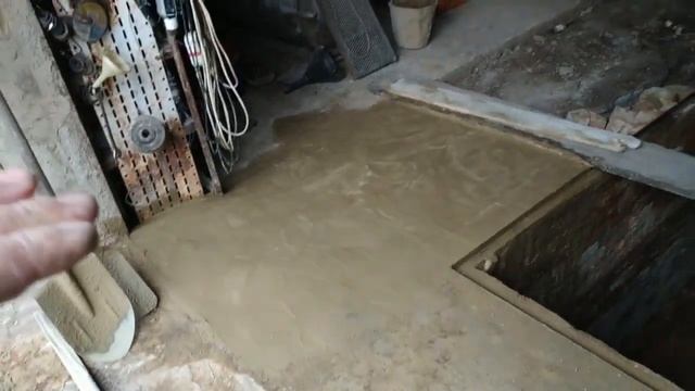 Доложил смотровую яму в гараже!!!