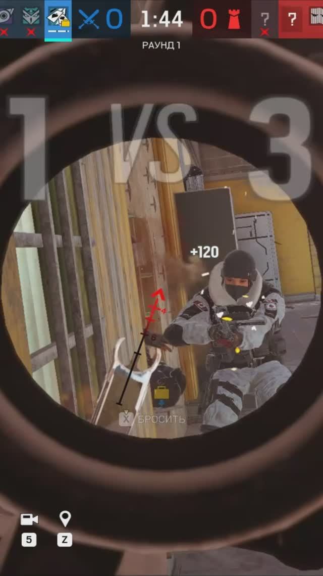 Чуть не убили! Tom Clancy's Rainbow Six Siege