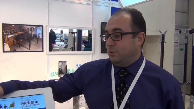 Отзыв о сервисе EXPODAT компании МЕБЕЛИК на выставке "Мебель 2016"