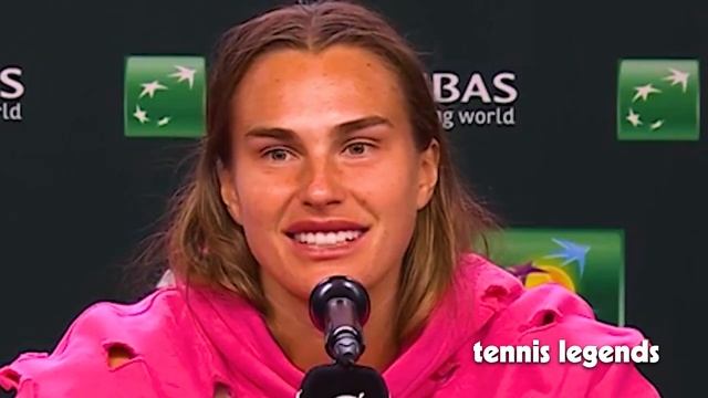 Aryna Sabalenka to Umpire "F*CK this SH*T" - IW 2024