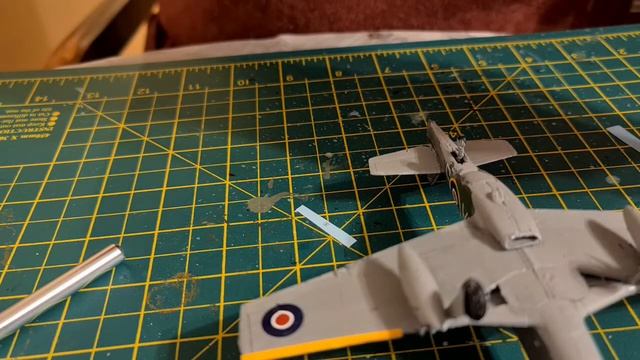 Airfix North American Mustang IV Part 4