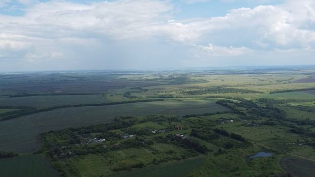 Вид на Куликово поле с места ставки Мамая