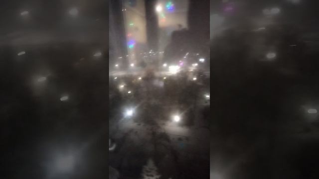 У нас Волгодонске вечером идет снег