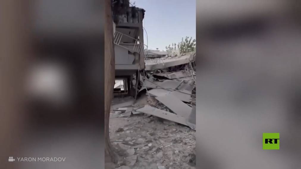أضرار في رمات غان بتل أبيب جراء اعتراض صاروخ أطلق من اليمن