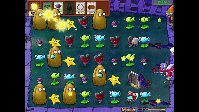 Проходим мини игры в Plants vs. Zombies часть 2