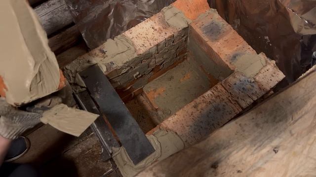 ЗЕМЛЯНКА пришли ПЕРВЫЕ МОРОЗЫ ｜ МИНИ ПЕЧЬ своими рукам
