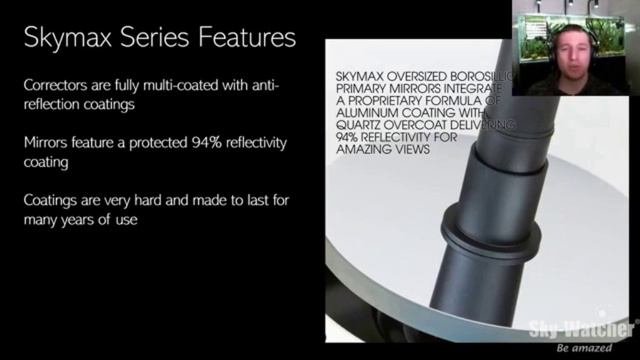 Телескопы Sky-Watcher Skymax Maksutov-Cassegrains 90, 102, 127, 150, 180 | Sky-Watcher – видеообзор