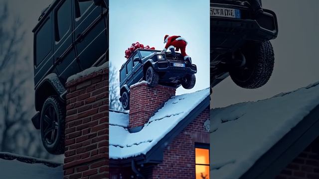Кто-то просит у дедушки Мороза телефон, а кто-то новенький Mercedes G-class #automobile #новыйгод