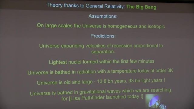 Ed Copeland: The state of the Universe