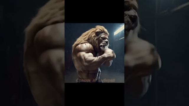 Человек-Лев: Леволюд Гибрид Природы 😱 Гибрид Человека и Льва 🦁Сравни и Выбирай #гибрид #лев #2025