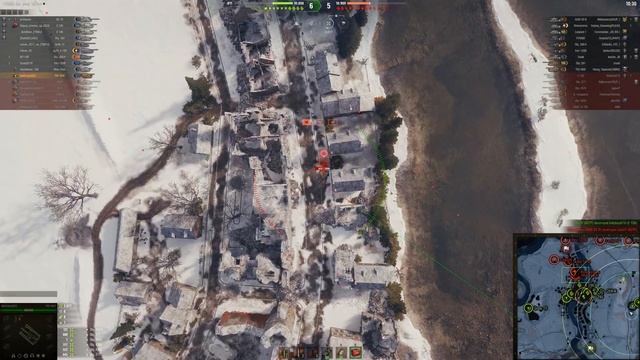 Мир танков. WOT. Бой на арте T92 HMC. 5K урона