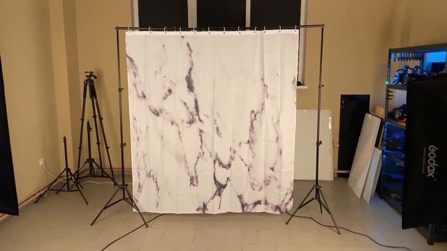 Студийная Фотосъемка Шторы для Ванной Комнаты + Пример Монтажа в Photoshop