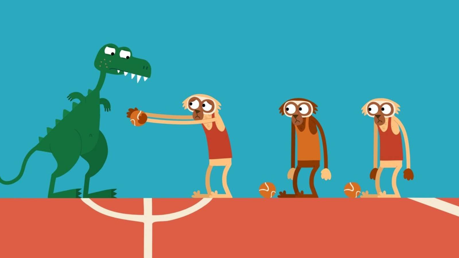 Анимашки - Тираннозавр Рекс. Мультики