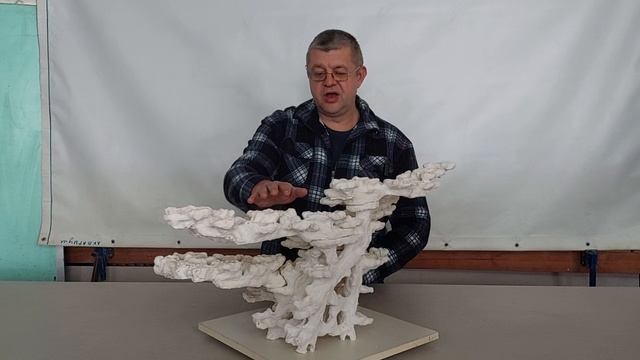 ДФ-344 Декорация для морского аквариума из биокерамики.