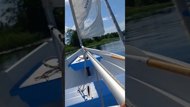 первый выход на малом паруснике