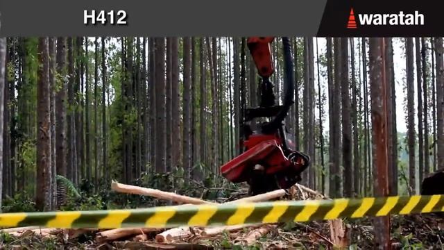 Харвестерные головки Waratah H412