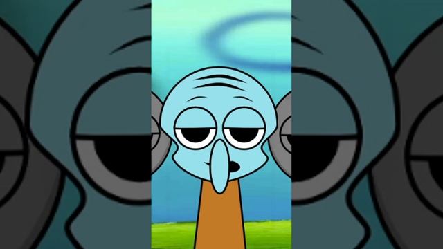 Squidward Tentacles 🐙 Sprunki Bob Squarepants #️⃣7️⃣ #funny #memes #animation #sprunki #meme