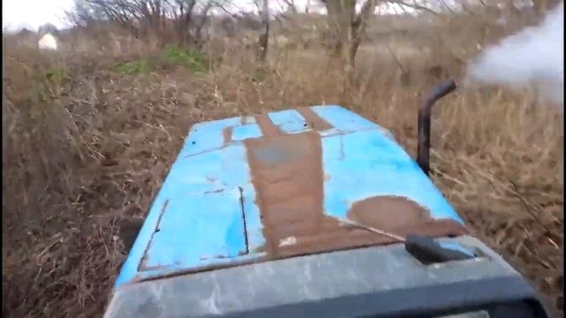 Залил еще отрезок пола в гараже !!!