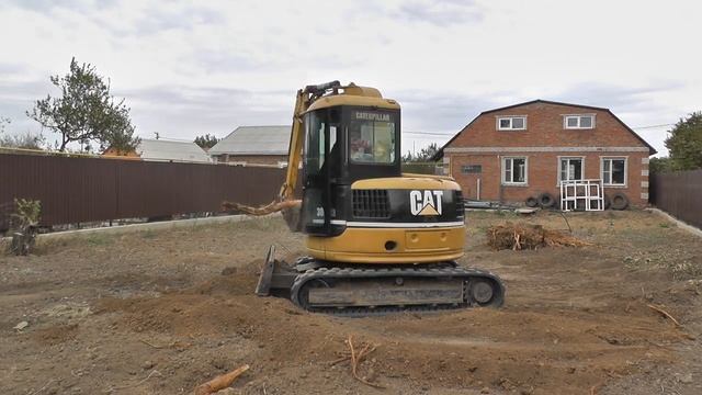 Корчевание пня как тренинг по самоконтролю)) Digging the stump.