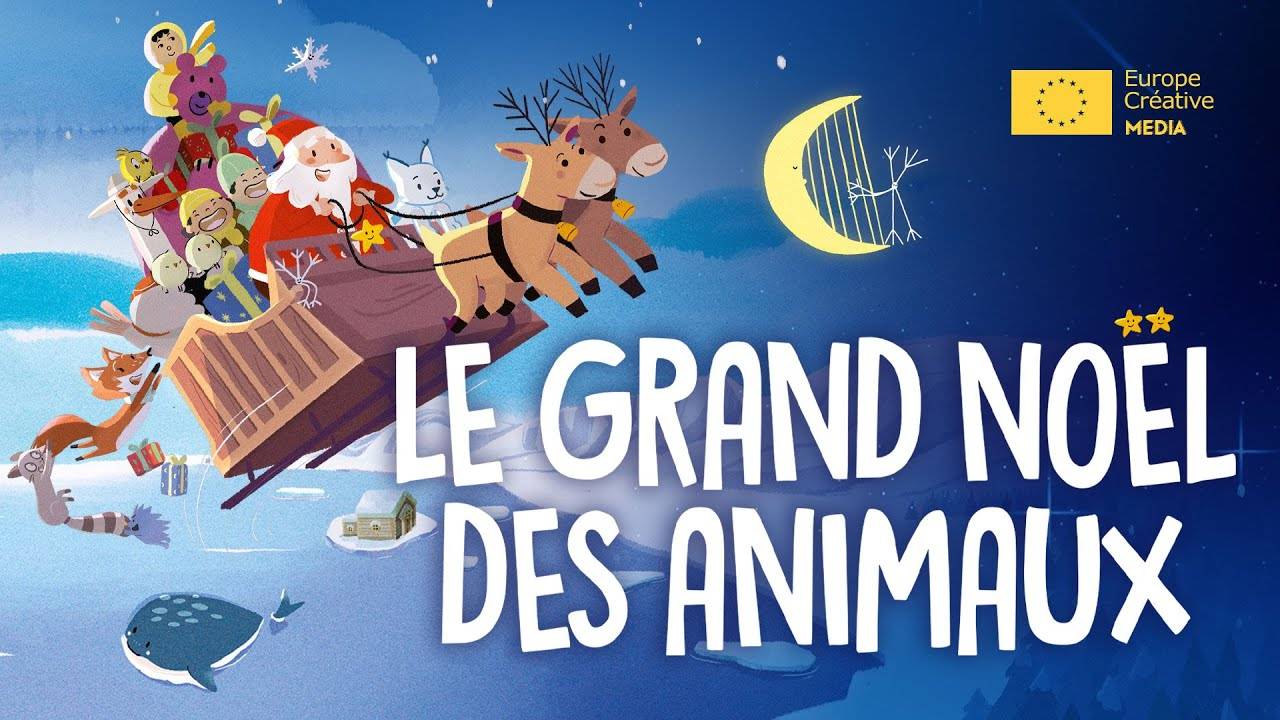 Новогодние истории зверушек - Le grand Noël des animaux