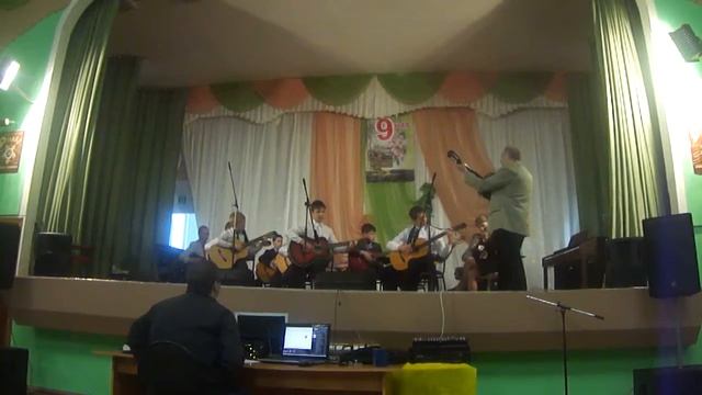 Отрывок из выступления музыкального ансамбля ДШИ с.Землянск