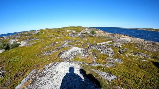 Белое море, кандалакшский залив. День 2. Провели весь день на острове. Горбуши нет.