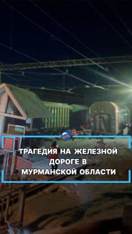 Трагедия на железной дороге в Мурманской области #shorts