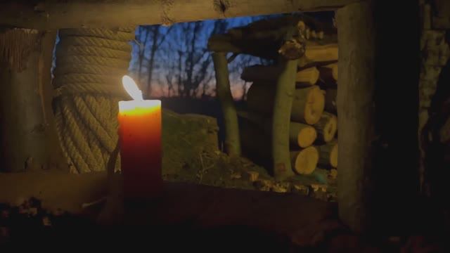 SOLO SURVIVAL 7 Days - Building BUSHCRAFT UNDERGROUND SHELTER