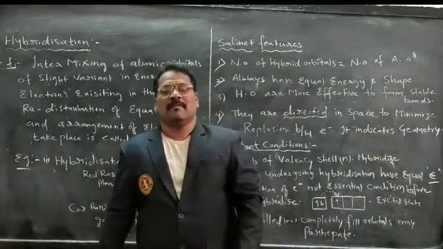 HYBRIDISATION | CLASS 10 | KAKATIYA PUBLIC SCHOOL NZB | B. PARDHASARADHI Sir