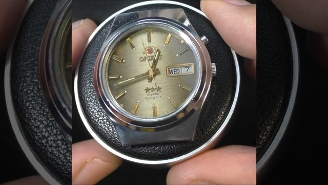 Orient 469 olive до и после