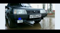Установка ПТФ на ВАЗ-2109.