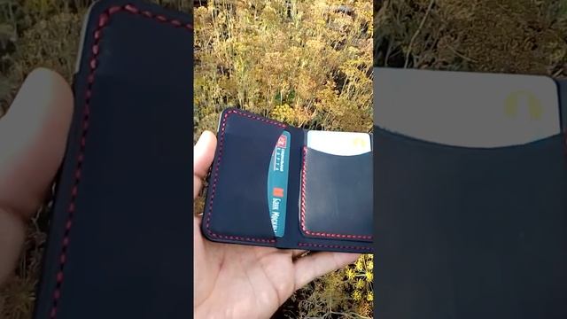 Leather Tri-Fold Wallet DIY