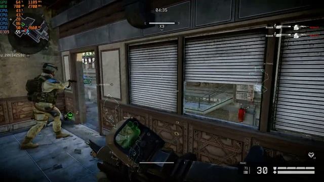 Warface | Gameplay | FPS Shown | GTX 750ti