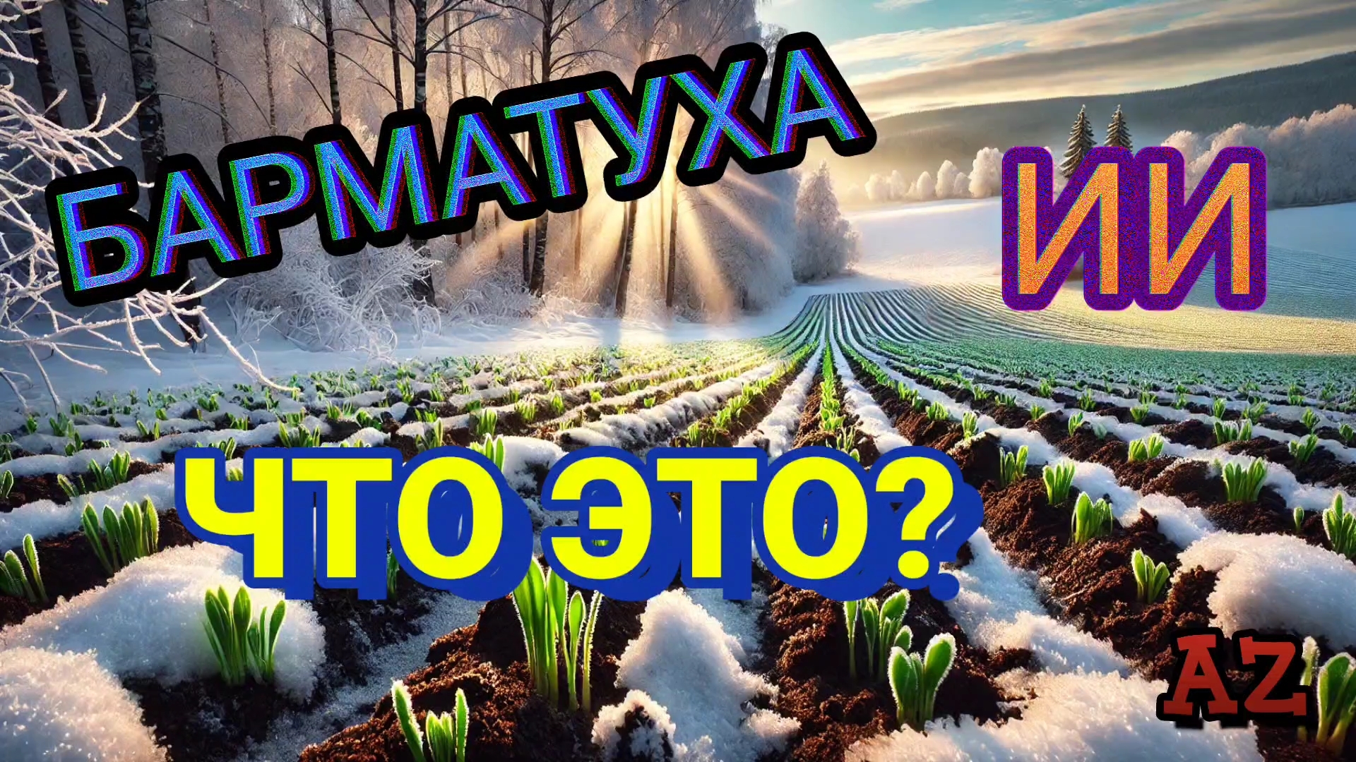 БАРМАТУХА и ИИ: Новый взгляд на плодородие