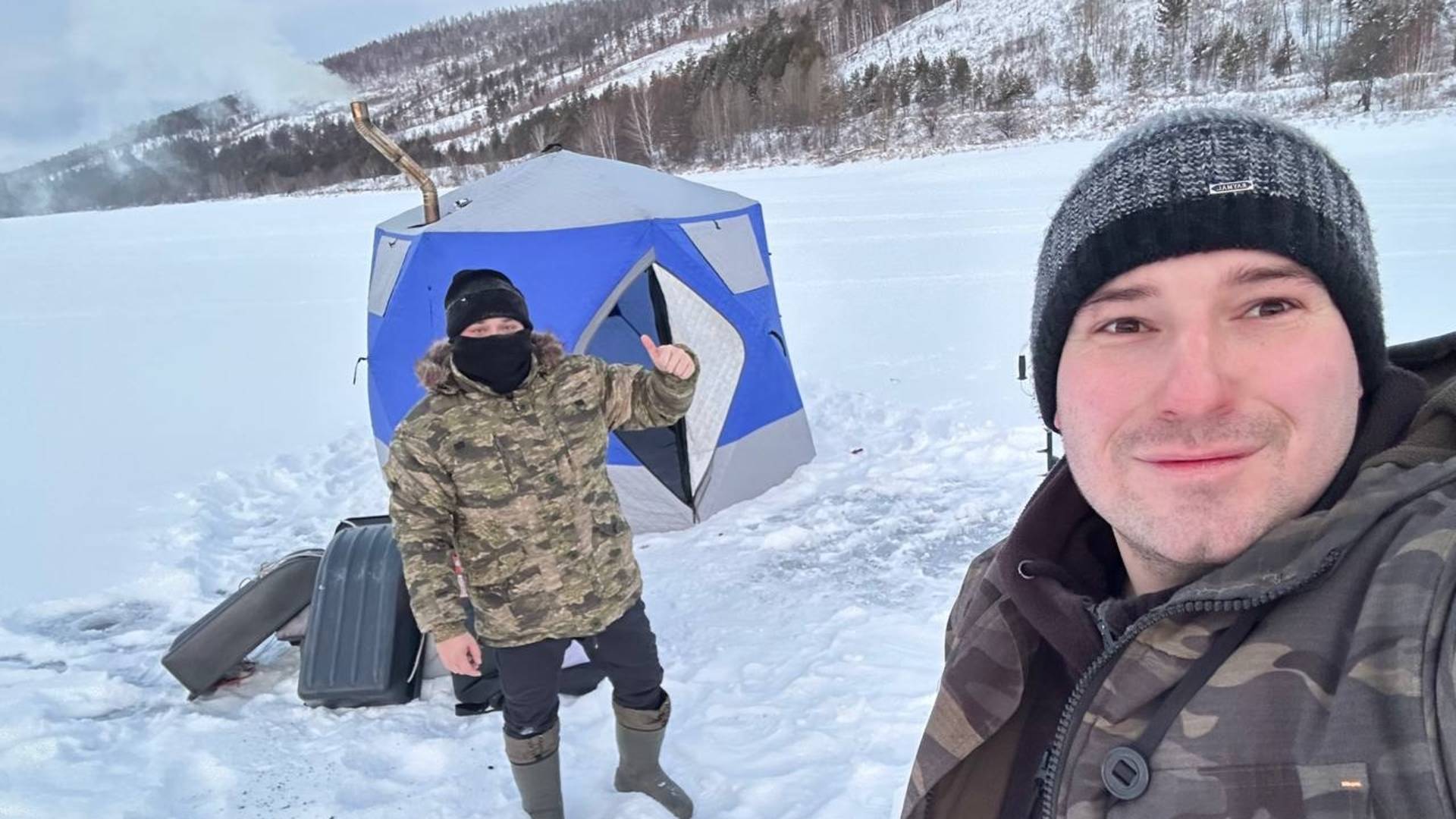 Зимняя рыбалка / Братское Водохранилище #Рыбалка